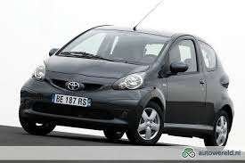 Toyota Aygo, Citroen C1, Peugeot 107 wegrij/startblokkering