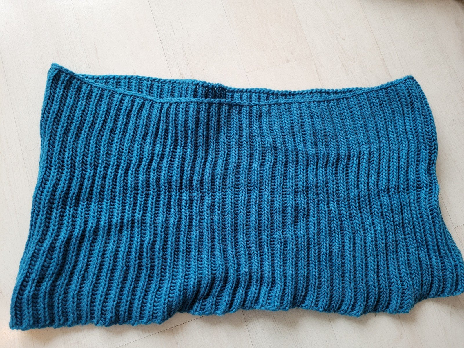 ZGAN colsjaal HEMA blauw, Hema, Ophalen of Verzenden, Zo goed als nieuw, Sjaal