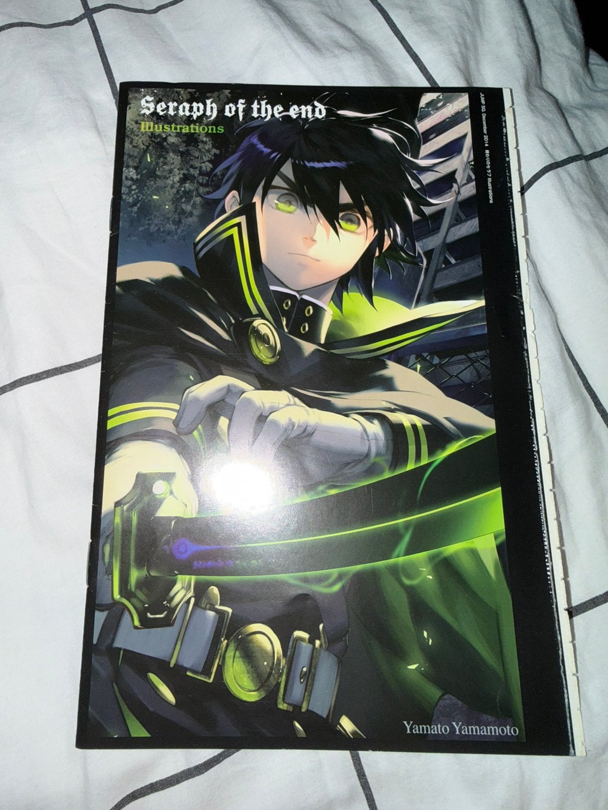 Seraph of the end illustration booklet, Eén comic, Ophalen of Verzenden, Zo goed als nieuw, Japan (Manga)