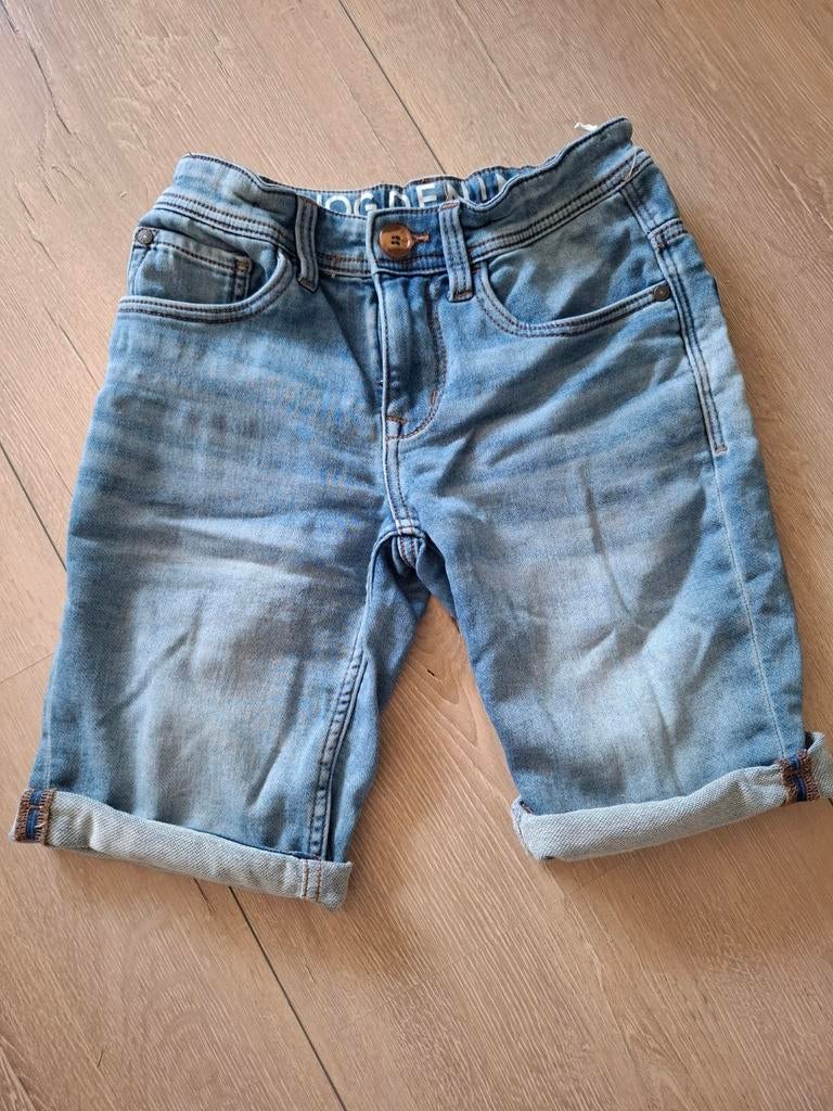 C&A jog denim 146 met verstelbare taille, Broek, C&A., Ophalen of Verzenden, Zo goed als nieuw