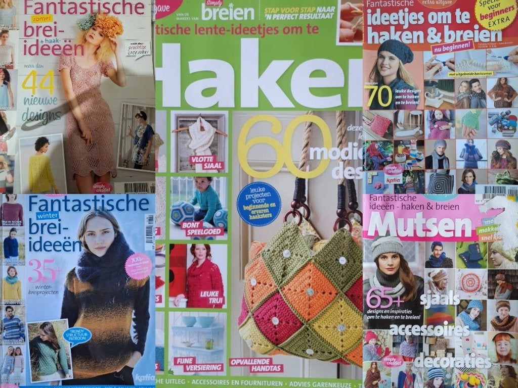 SALE Dikke simply brei- haak blad extra uitgaves keuze uit 5, Verzenden, Zo goed als nieuw, Breien of Haken, Patroon of Boek