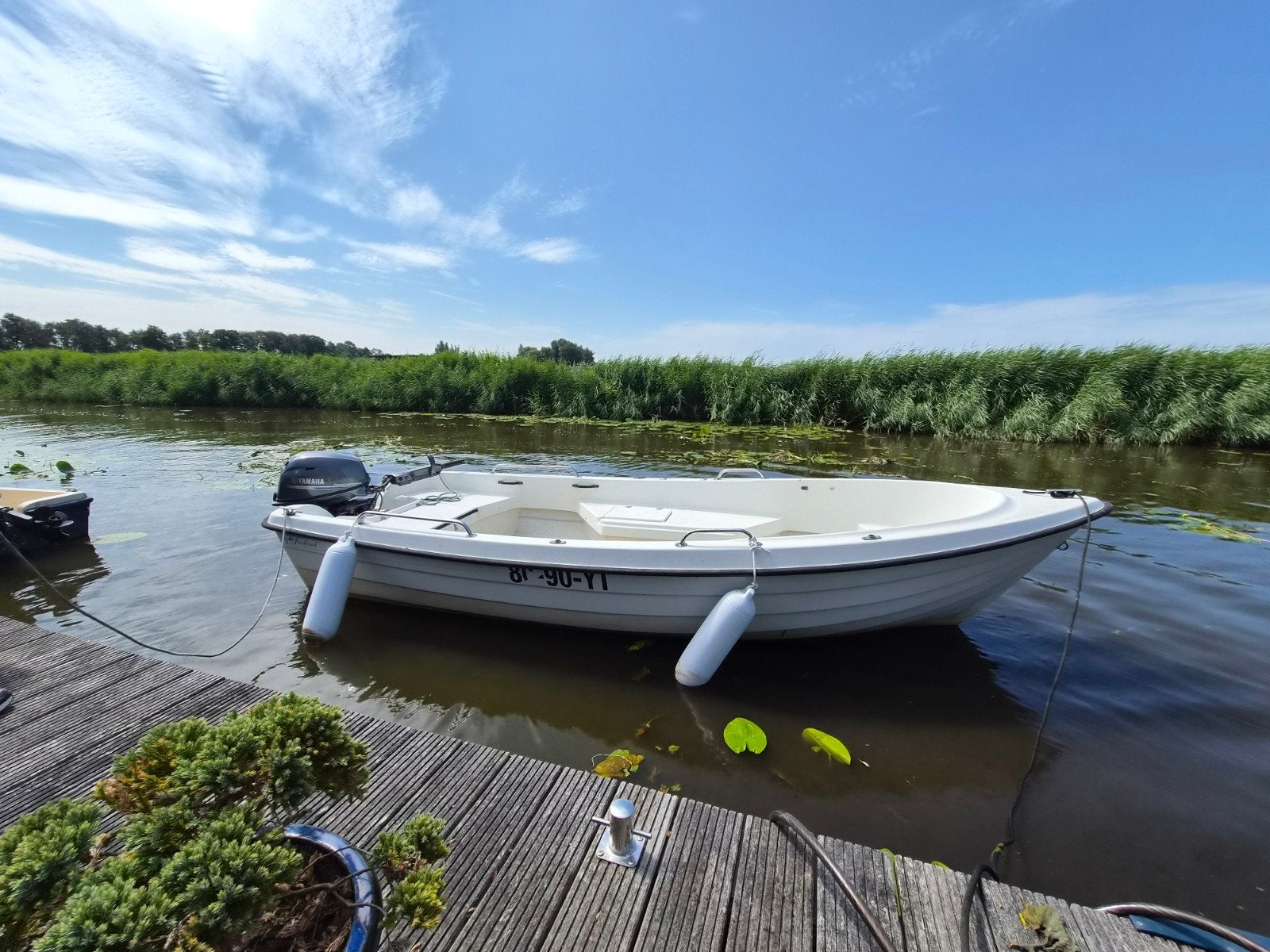 Ryds 465 met z.g.a.n. Yamaha 25pk buitenboordmotor, Ophalen, Overige merken, Gebruikt, Buitenboordmotor