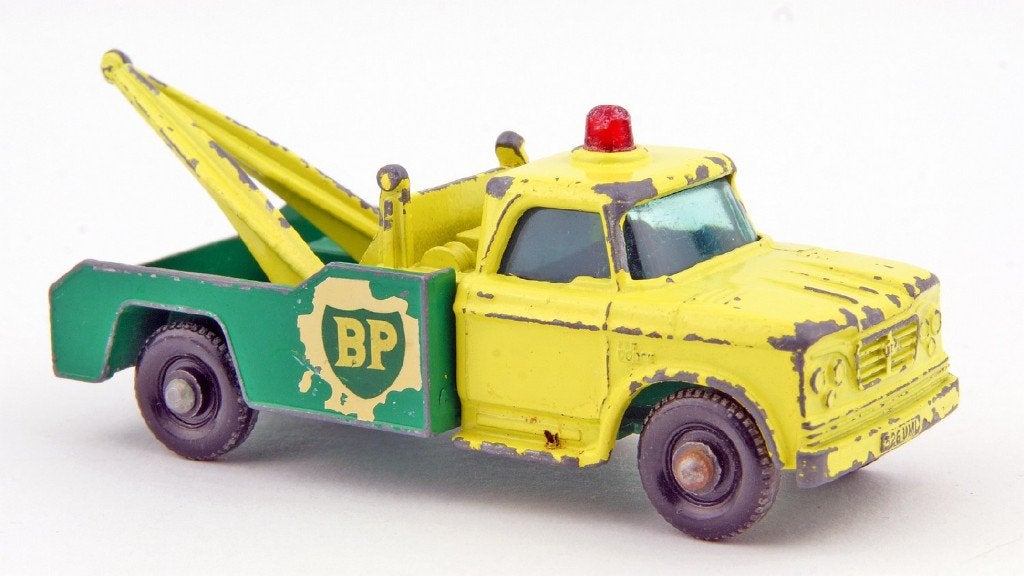 Dodge Wreck Truck - Matchbox Series No.13, Ophalen of Verzenden, Gebruikt, Bus of Vrachtwagen