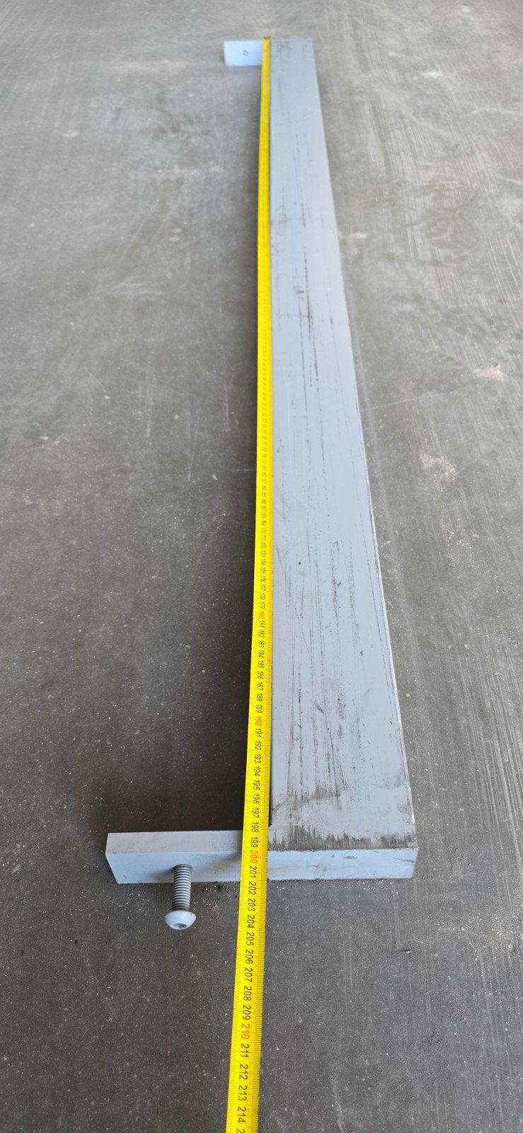 35x Koker 100x50mm stalen kokers 10x5cm. Lengte 199,5cm., Doe-het-zelf en Verbouw, Metalen, Ophalen, Gebruikt, IJzer