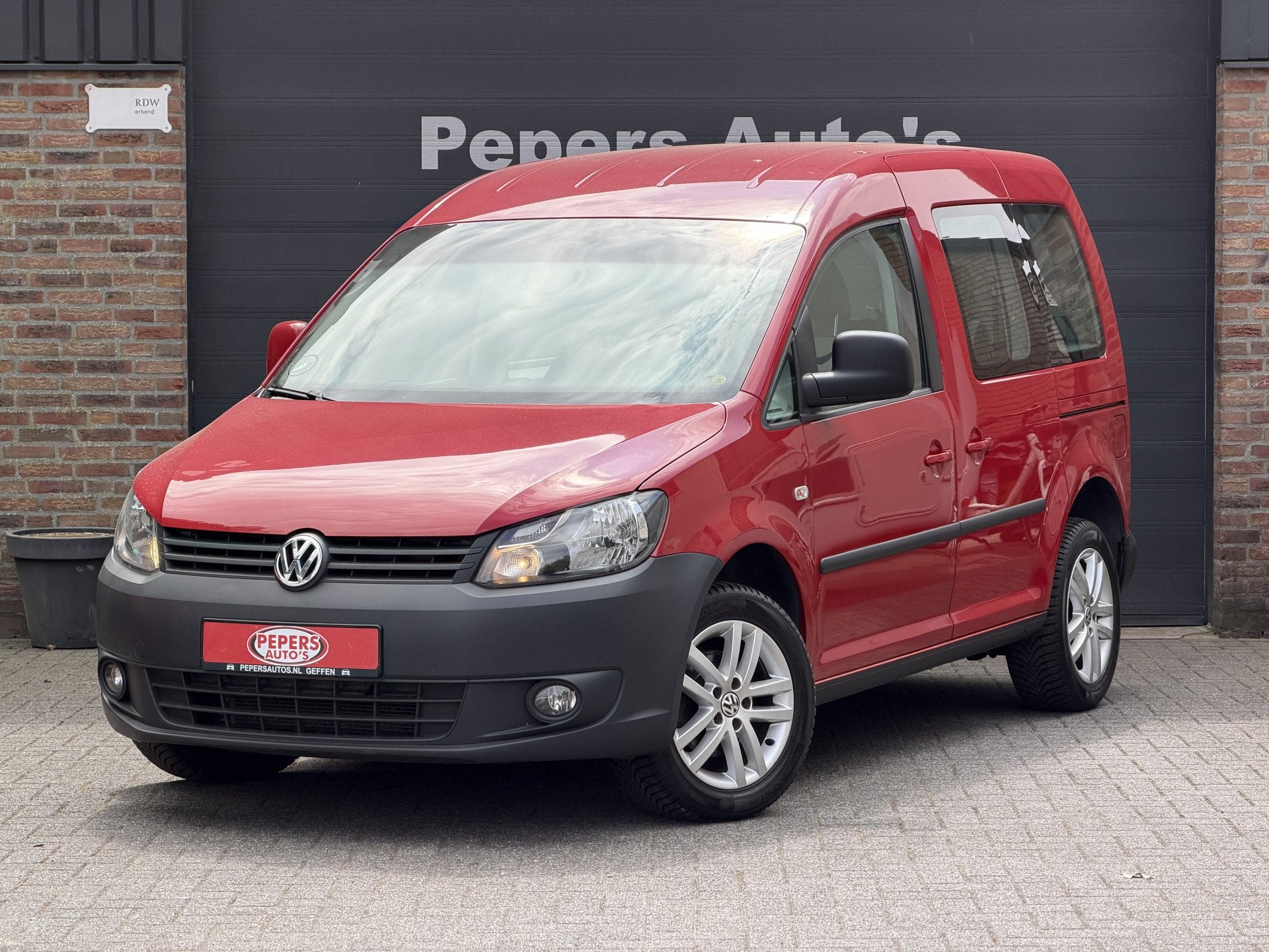 Volkswagen Caddy 1.2 TSI 5Pers. Airco Elek. Ramen Centr. Ver, Auto's, Voorwielaandrijving, Euro 5, Overige modellen, Bedrijf