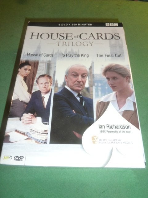House of the cards Trilogie BBC 6 dvd's UK-versie, Engels, Verzenden, Alle leeftijden, Nederlands