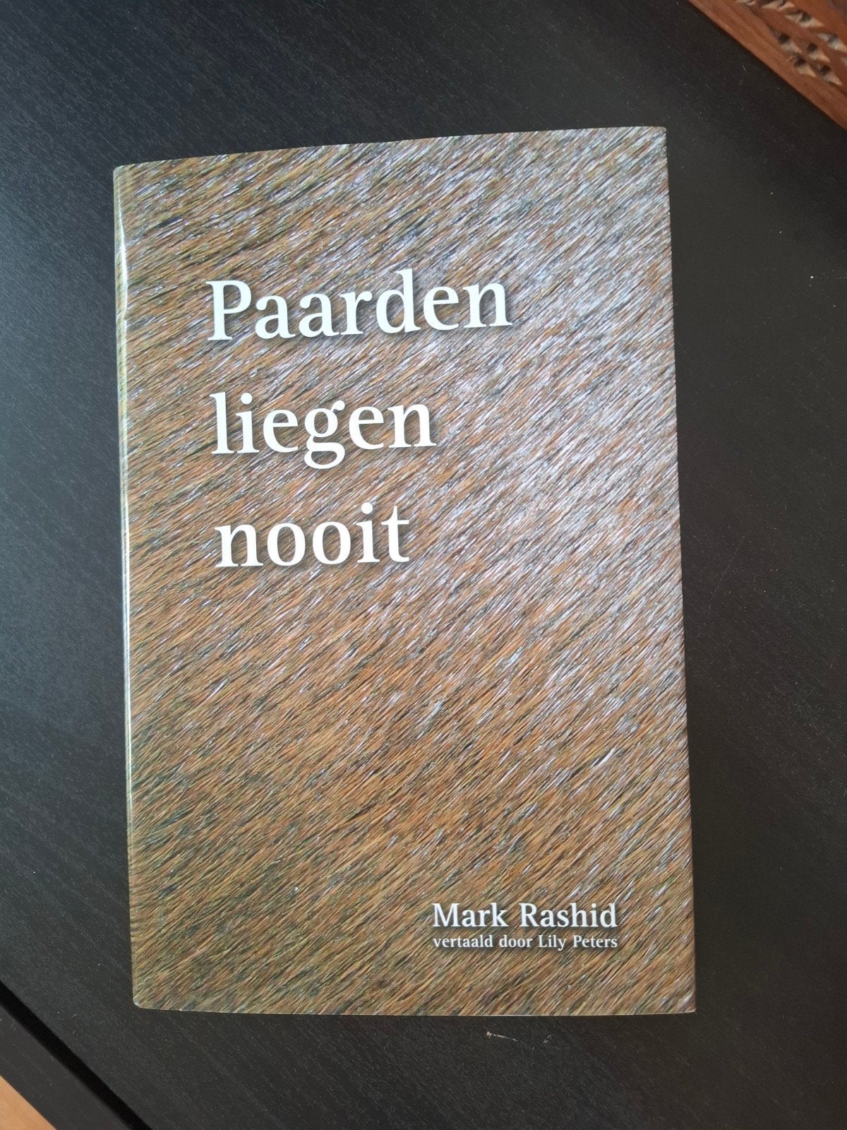 M. Rashid - Paarden liegen nooit, Ophalen of Verzenden, Paarden of Pony's, M. Rashid, Zo goed als nieuw