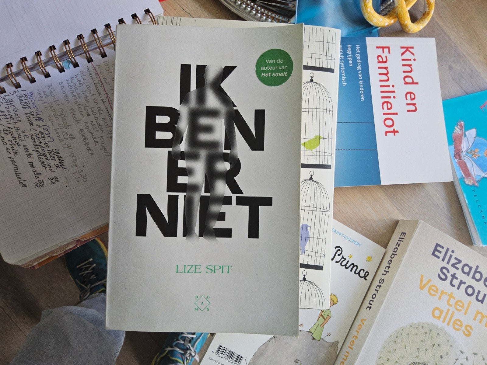 Lize Spit - Ik ben er niet, Boeken, Ophalen of Verzenden, Zo goed als nieuw, Lize Spit