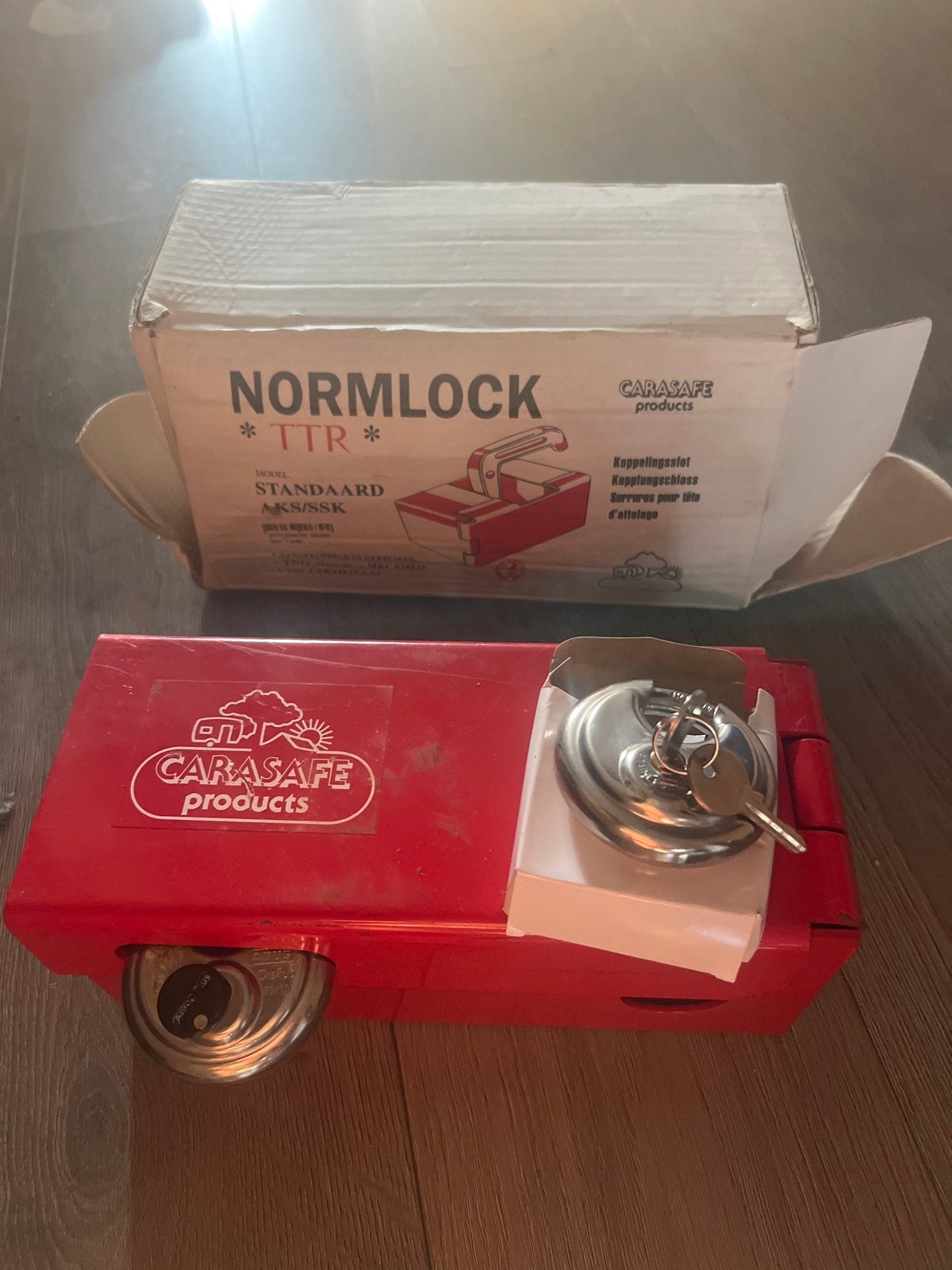 Koppelingsslot - Carasafe Products, Caravans en Kamperen, Caravan accessoires, Ophalen of Verzenden, Gebruikt