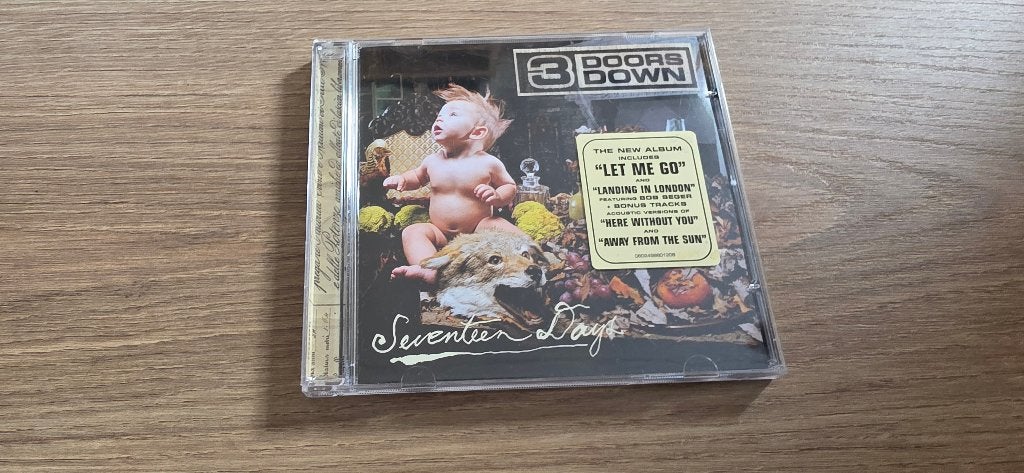 3 Doors down Seventeen Days, Ophalen of Verzenden, Gebruikt, Poprock