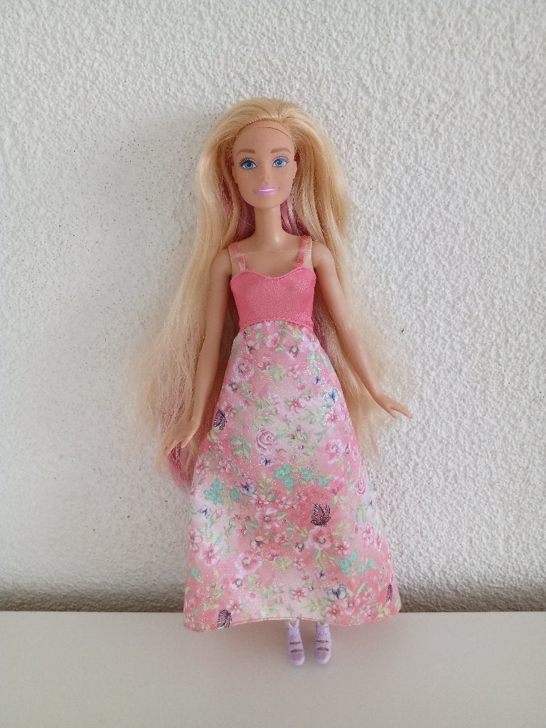 BARBIE Dreamtopia Kleur en Stijl Prinses DWH42, Ophalen of Verzenden, Zo goed als nieuw, Barbie