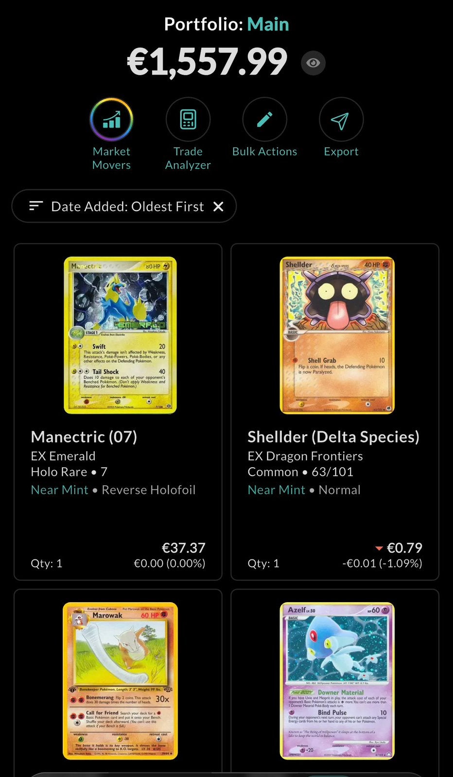 Grote verzameling Pokémon kaarten in map, Ophalen, Nieuw, Meerdere kaarten, Foil