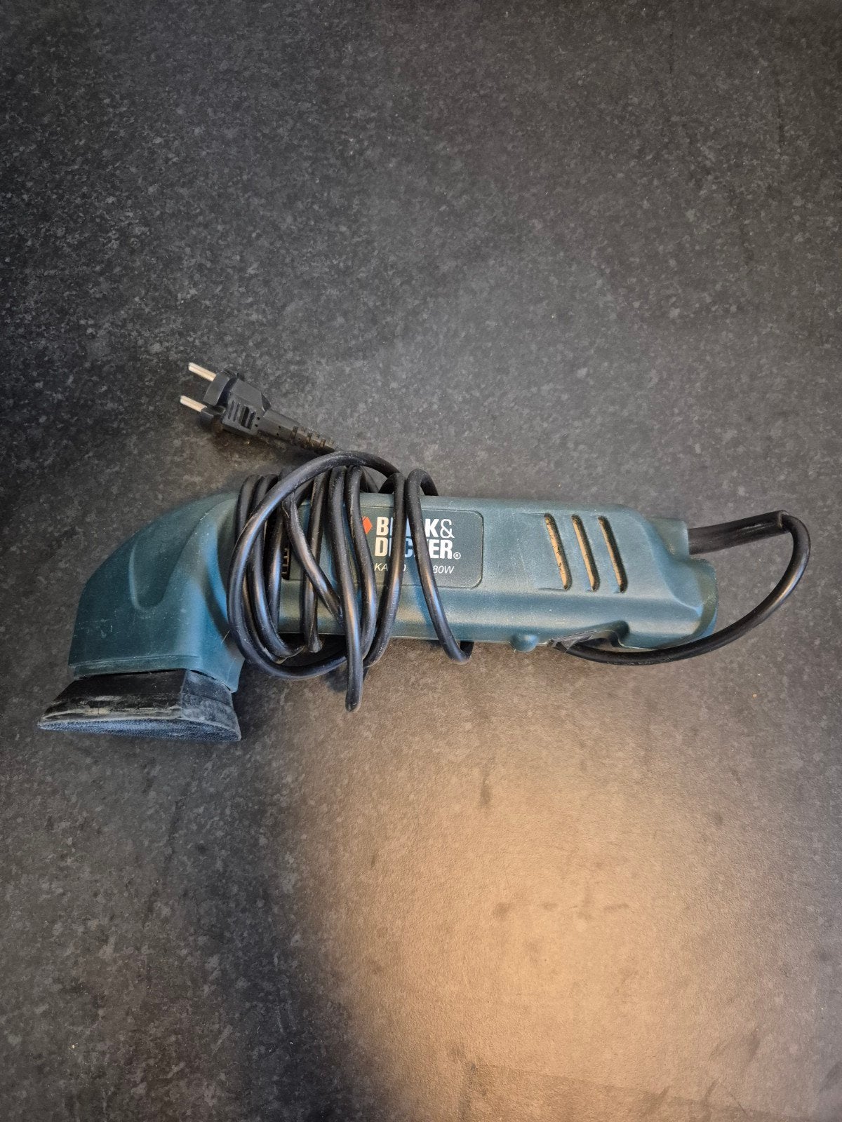 Black & Decker KA510 Vlakschuurmachine 180W, Ophalen of Verzenden, Gebruikt, Minder dan 600 watt, Vlakschuurmachine