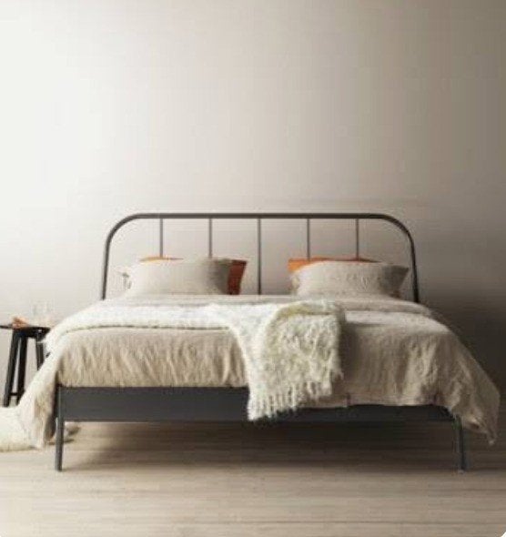 Bed 160 x 200, Ophalen, Medern, Tweepersoons, Zo goed als nieuw