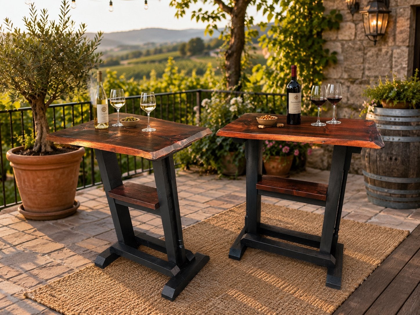 Statafel hoge tafel mancave tuinfeestje biertafel, Ophalen, M, Zo goed als nieuw, M