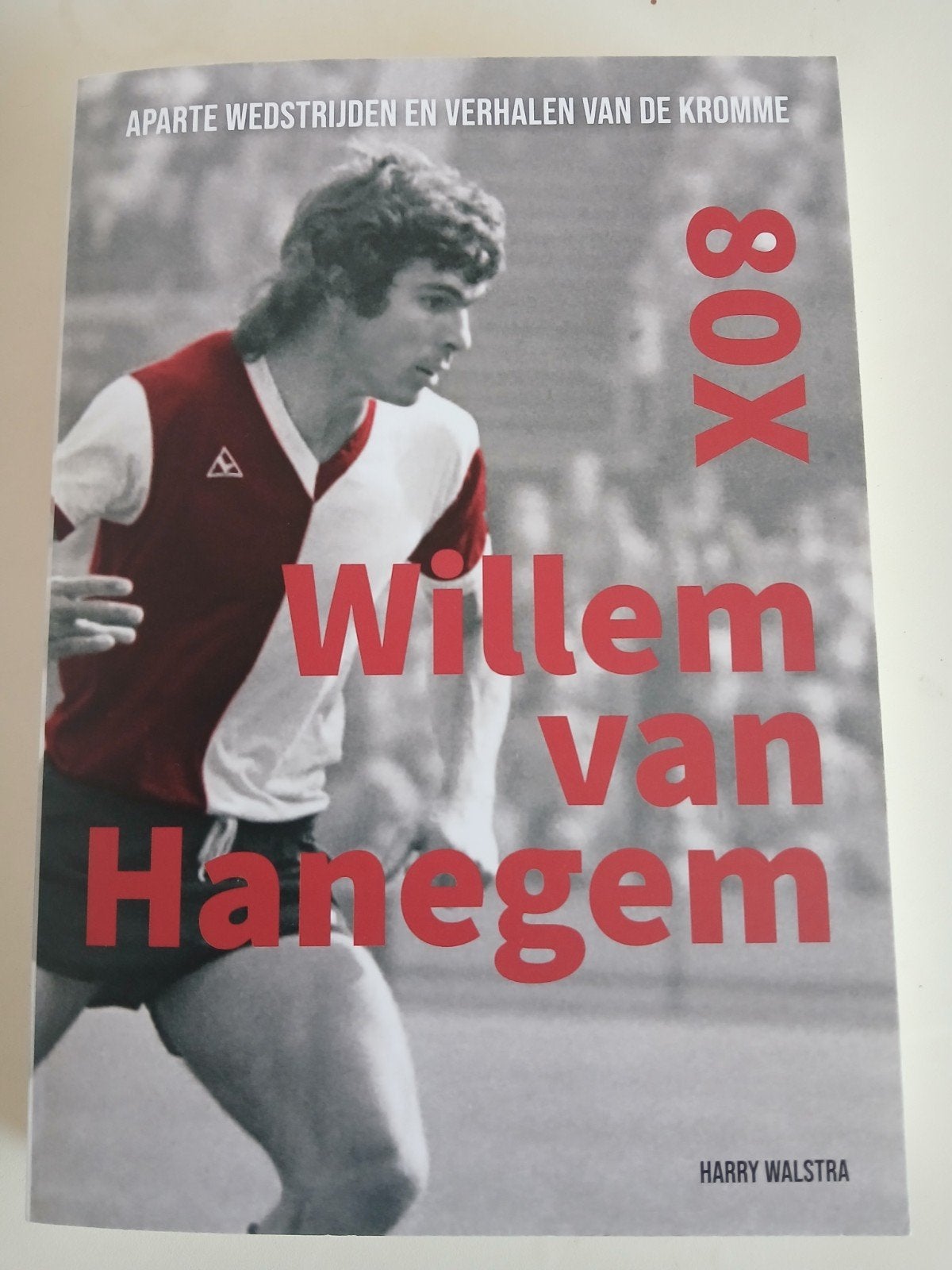 80x Willem van Hanegem - Harry Walstra, Ophalen of Verzenden, Zo goed als nieuw, Harry Walstra, Balsport