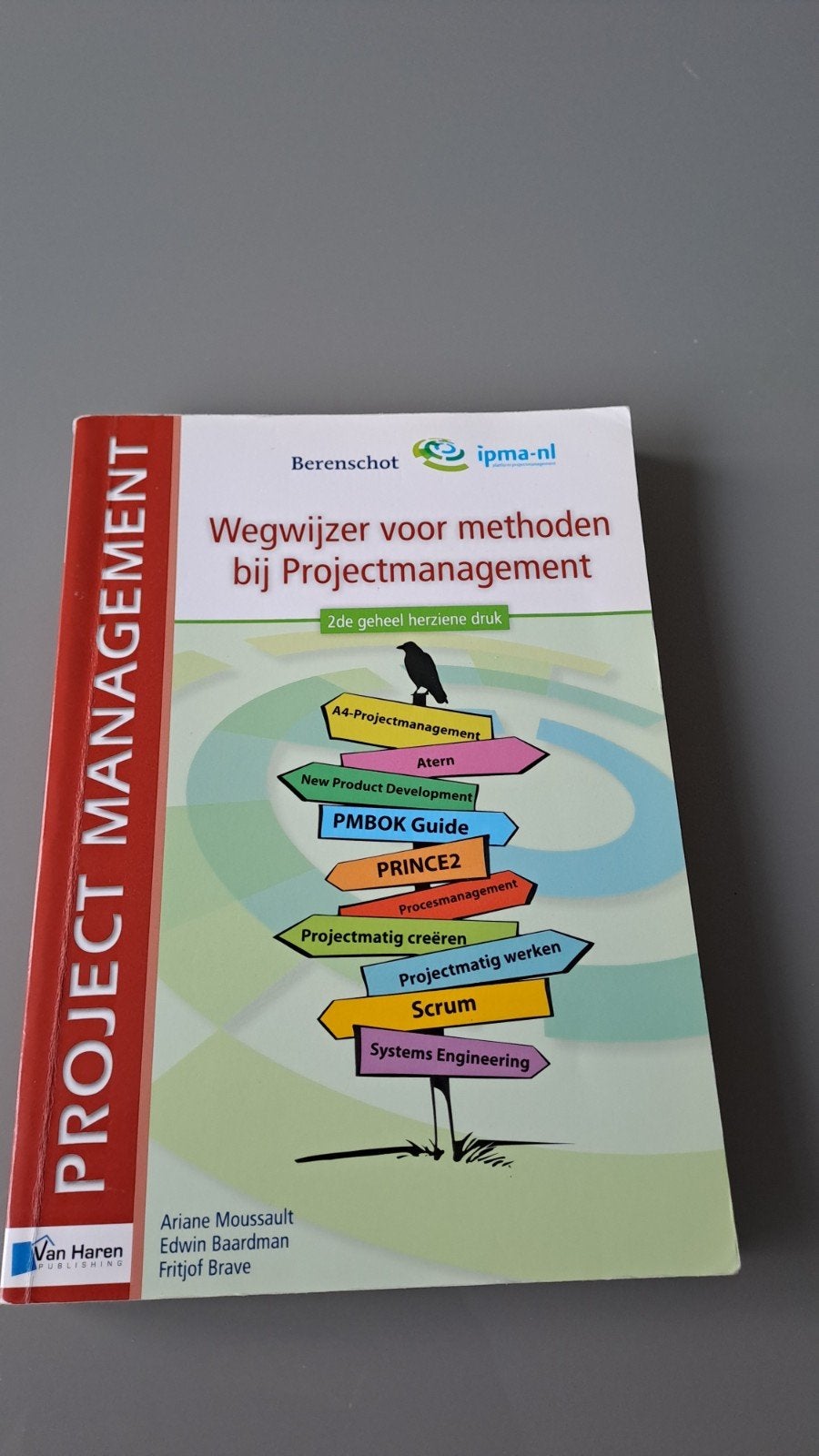 Wegwijzer voor methoden bij Projectmanagement, Gelezen, Ariane Moussault, Edwin Waardman, Fritjof Brave, Gamma, HBO