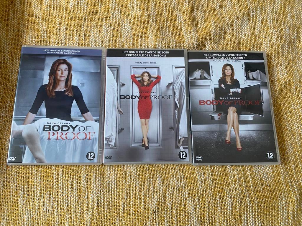 Body of Proof seizoen 1, 2 en 3 (Dana Delany), Vanaf 12 jaar, Ophalen of Verzenden, Zo goed als nieuw
