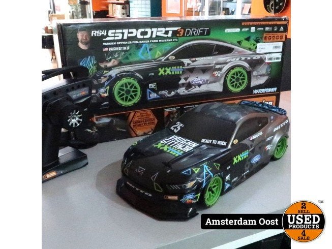 HPI RS4 Sport 3 Vaughn Gittin Jr Drift RTR | in Nieuwstaat, Flex Ltd., Zo goed als nieuw, https://flex.com/contact-us, Nobelstraat 10, 5807 GA Oostrum LB, Limburg, Nederland