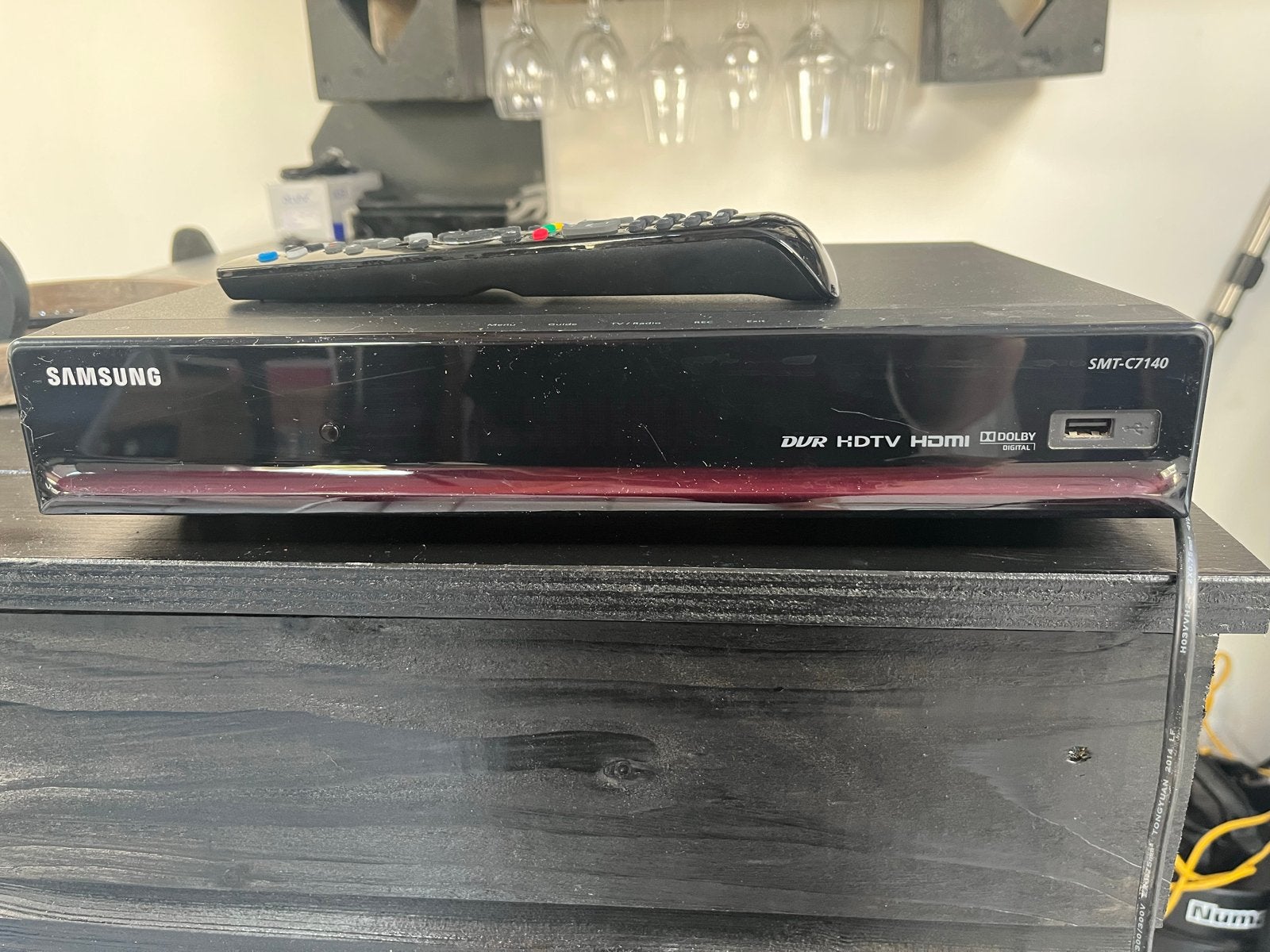 Samsung HD ontvanger SMT-C7140 met afstandsbediening, Ophalen, Gebruikt, Decoder