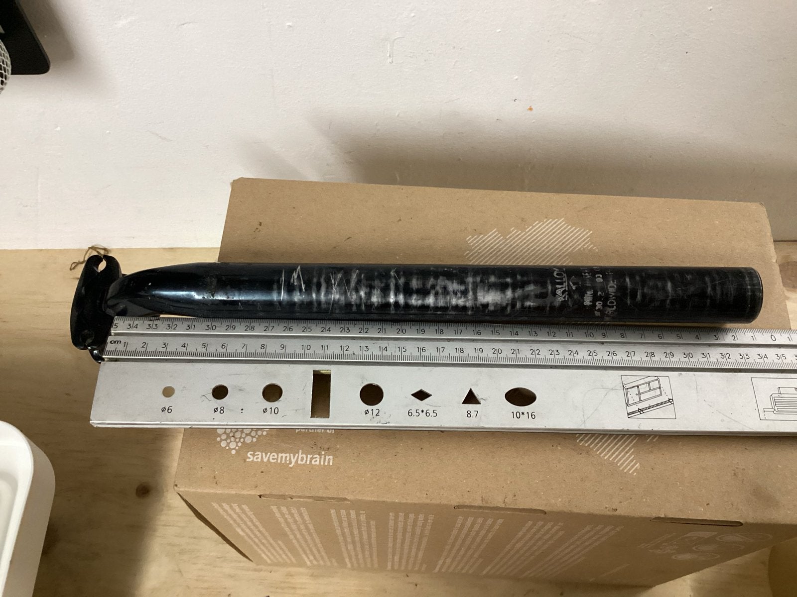Kalloy SP-248 Zadelpen 30.2mm - Gebruikt MTB, Elektrische fiets, Gebruikt, Verzenden, Zadel