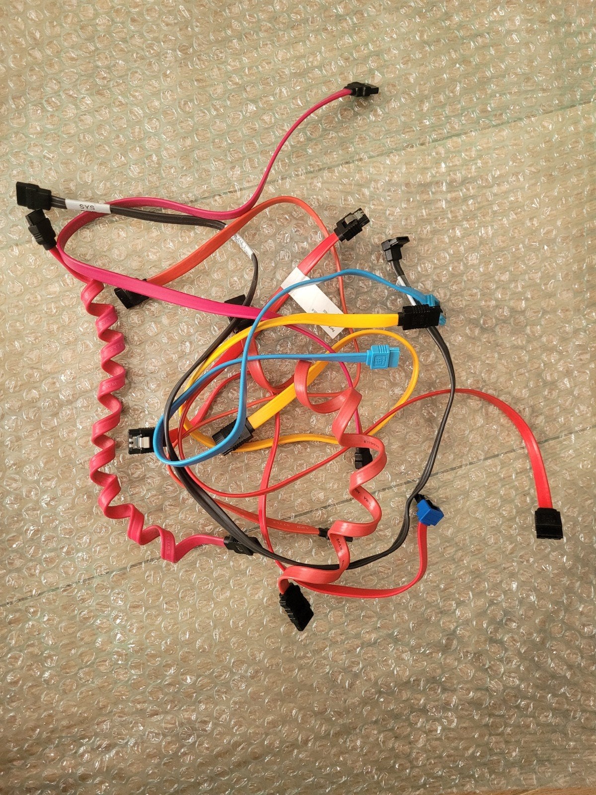 10 sata kabels, Ophalen of Verzenden, Gebruikt, SATA