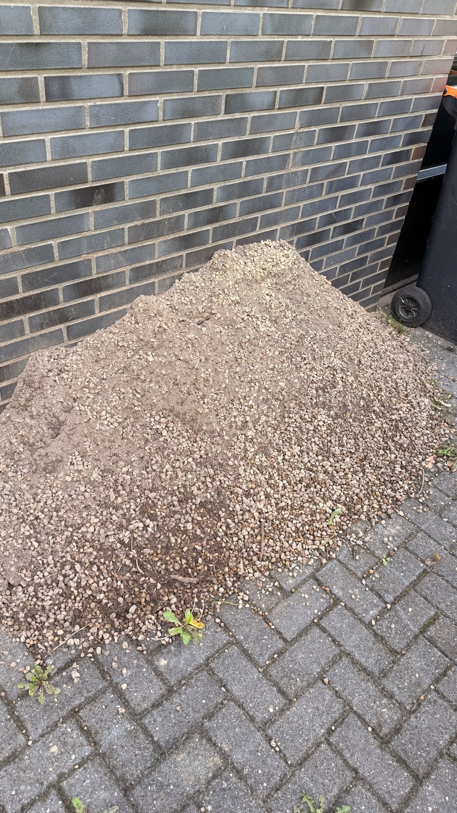 Gebruikt siergrind/split voor tuin of oprit, Ophalen, Overige materialen, Gebruikt, Grind