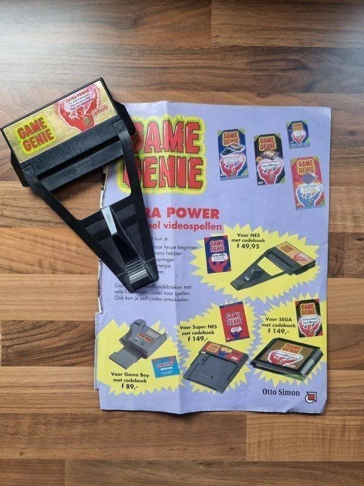 Game Genie NES met originele flyer, Spelcomputers en Games, Games | Nintendo NES, Avontuur en Actie, 1 speler, Ophalen of Verzenden