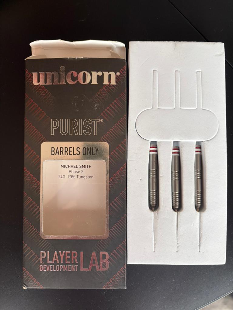 Michael smith unicorn purist, Sport en Fitness, Darts, Ophalen of Verzenden, Nieuw, Pijlen