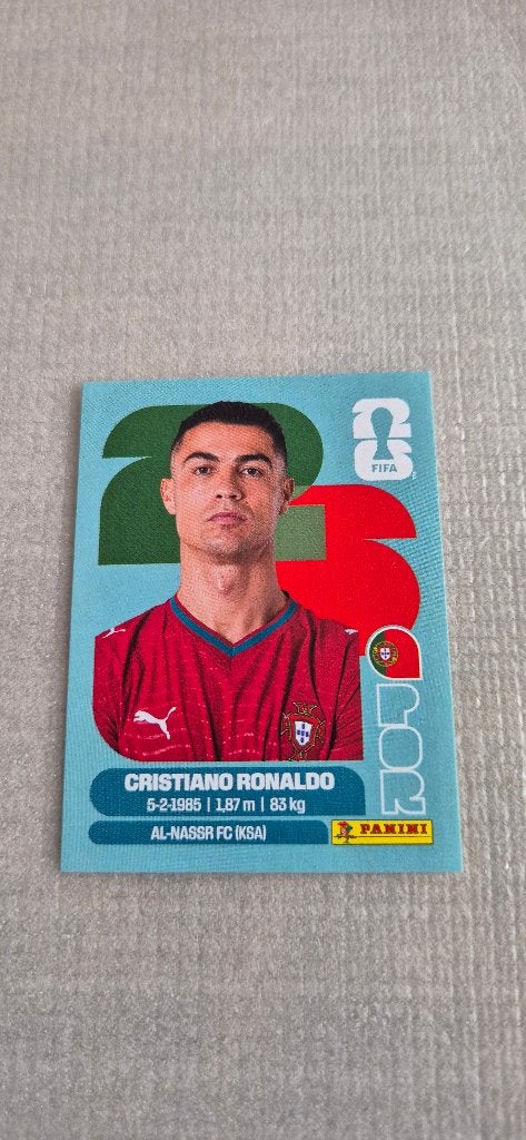 Panini FIFA World Cup 2026 Sticker - Christiano Ronaldo, Ophalen of Verzenden, Nieuw, Sticker
