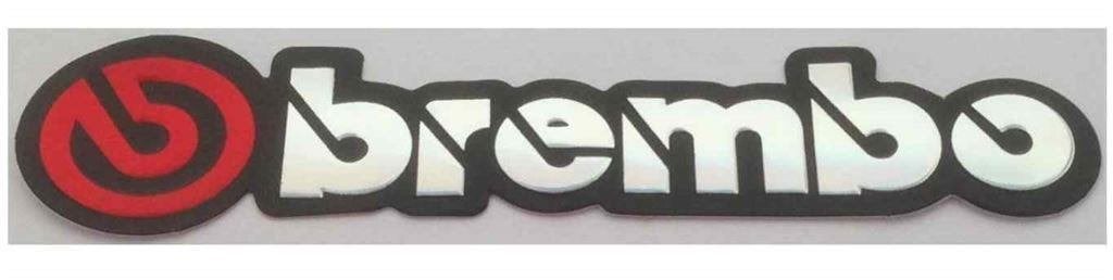 Brembo metallic sticker #6, Verzenden