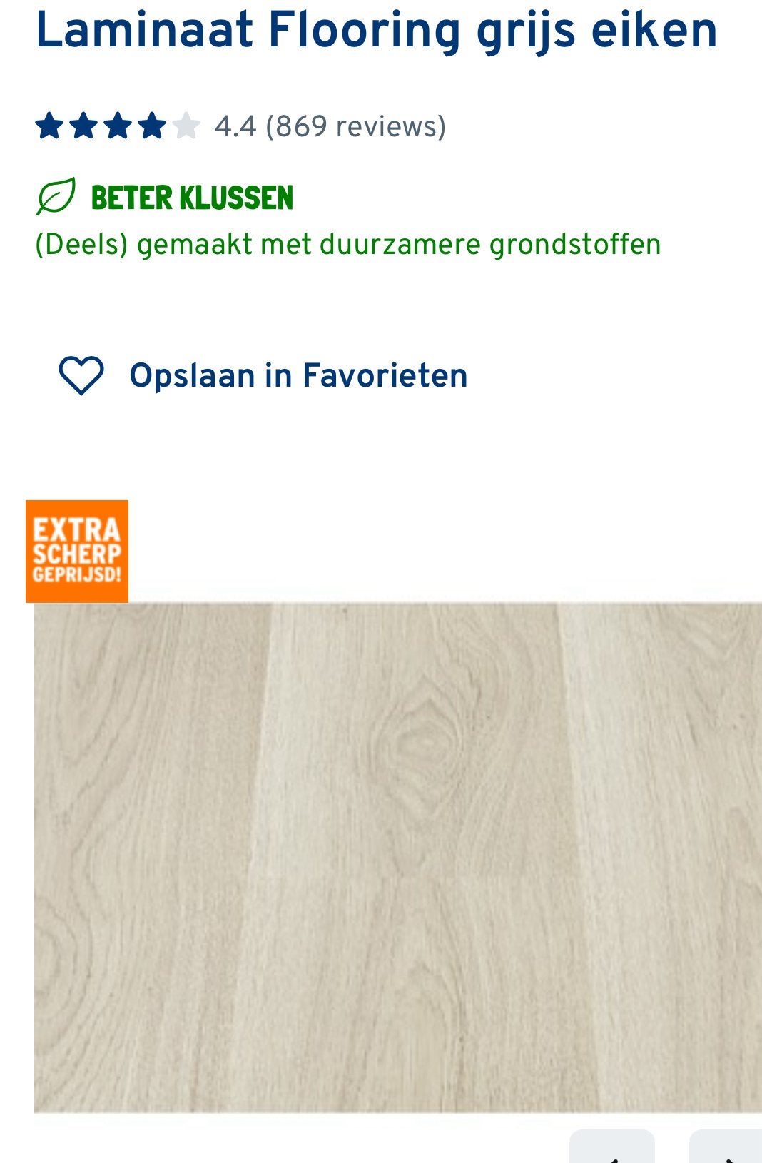 Laminaat gamma, Ophalen, Nieuw, Laminaat