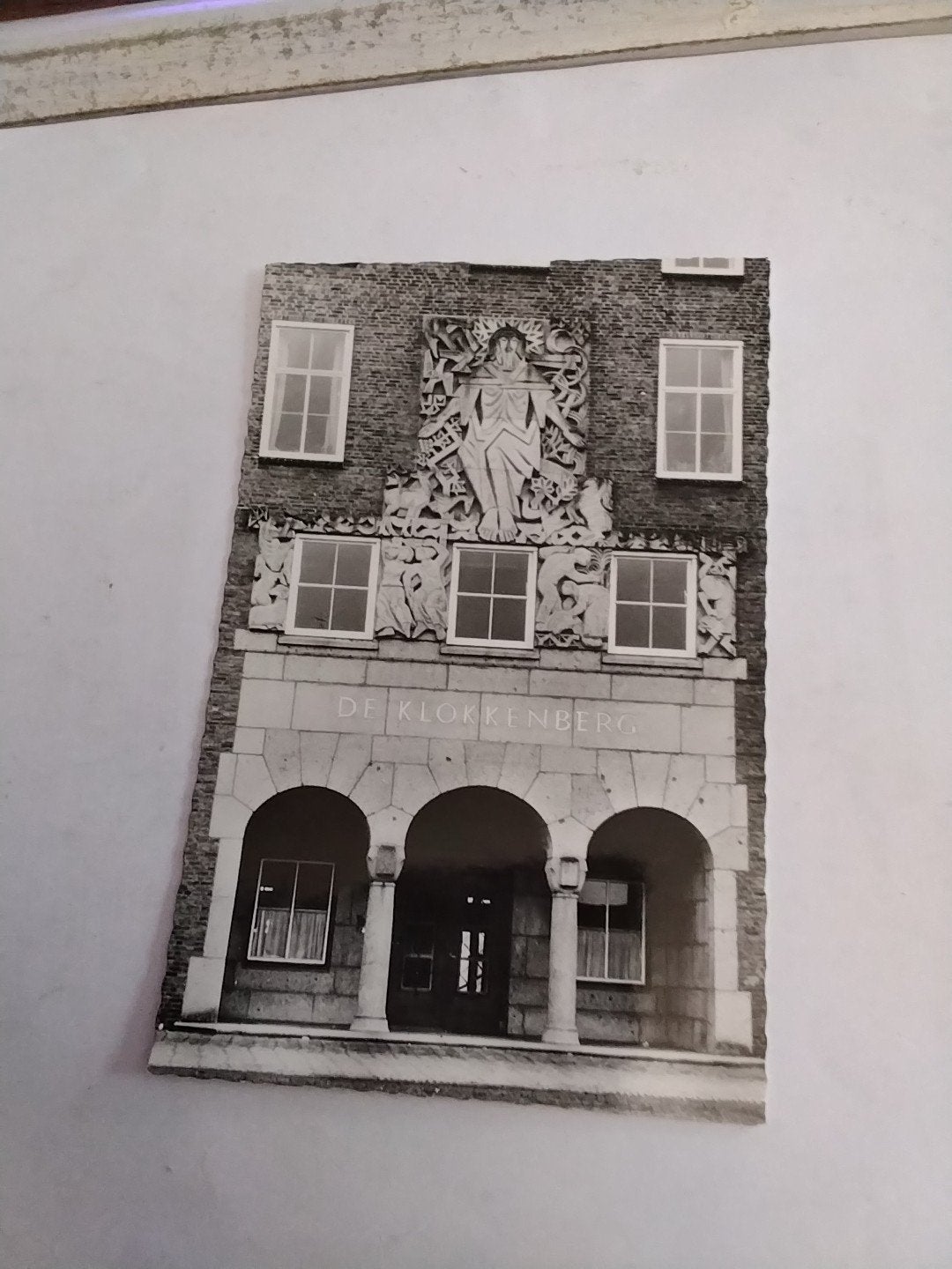 Oude ansichtkaart 'De Klokkenberg' Breda - 1964, Ophalen of Verzenden, 1940 tot 1960, Gelopen, Noord-Brabant
