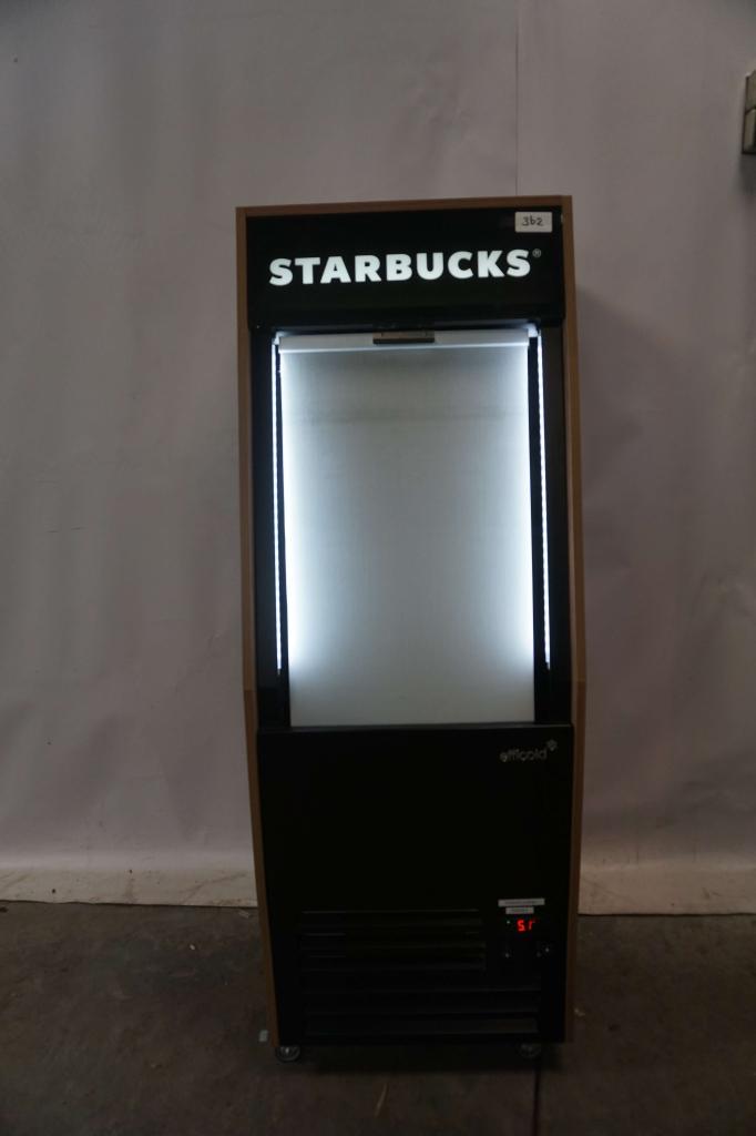 Starbucks wandkoeling koelvitrine koeling met rolluik, Gebruikt, Niet ingevuld, Koelen en Vriezen, Niet ingevuld