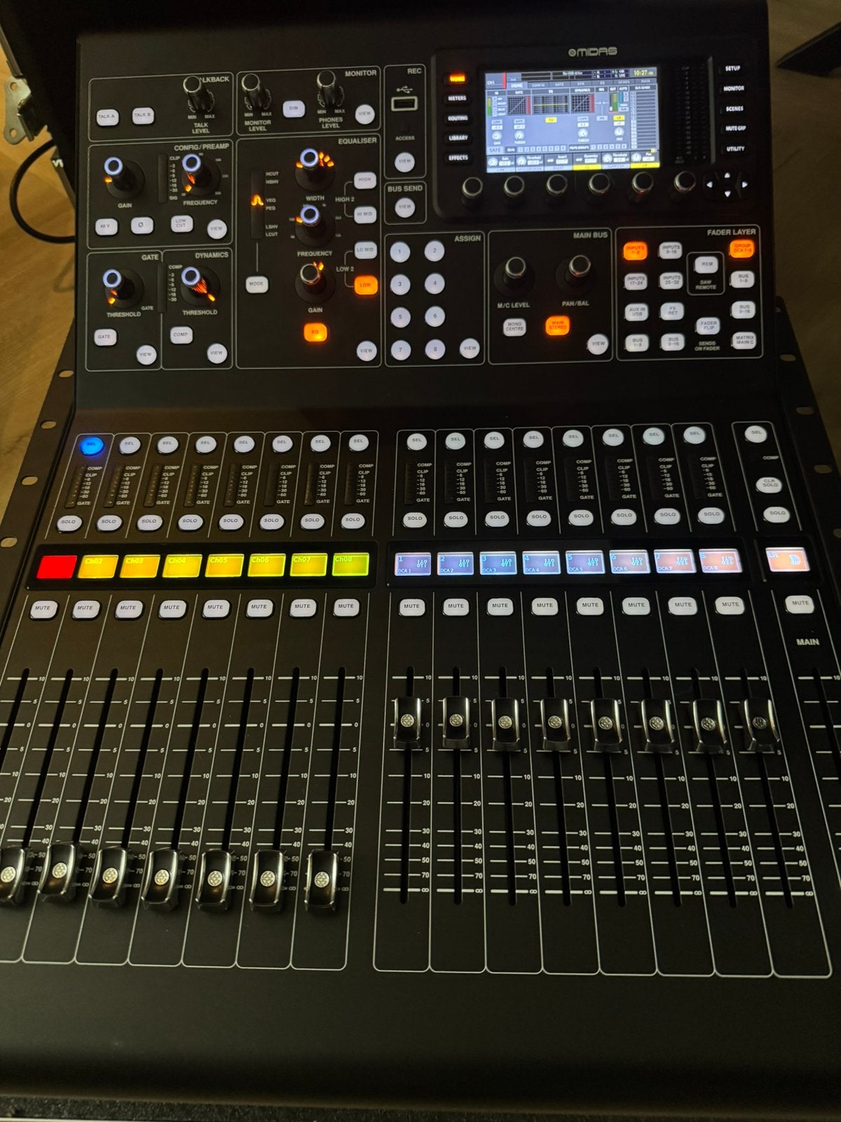 midas m32r, Ophalen, Zo goed als nieuw, 20 kanalen of meer