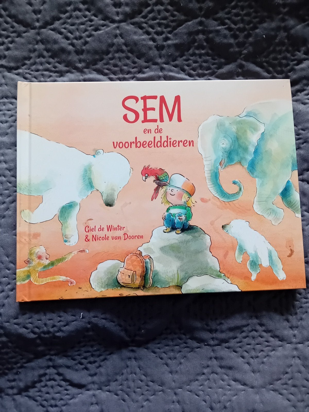 Sem en de voorbeelddieren .Giel de Winter & Nicole van Doore, Boeken, Ophalen of Verzenden, Zo goed als nieuw