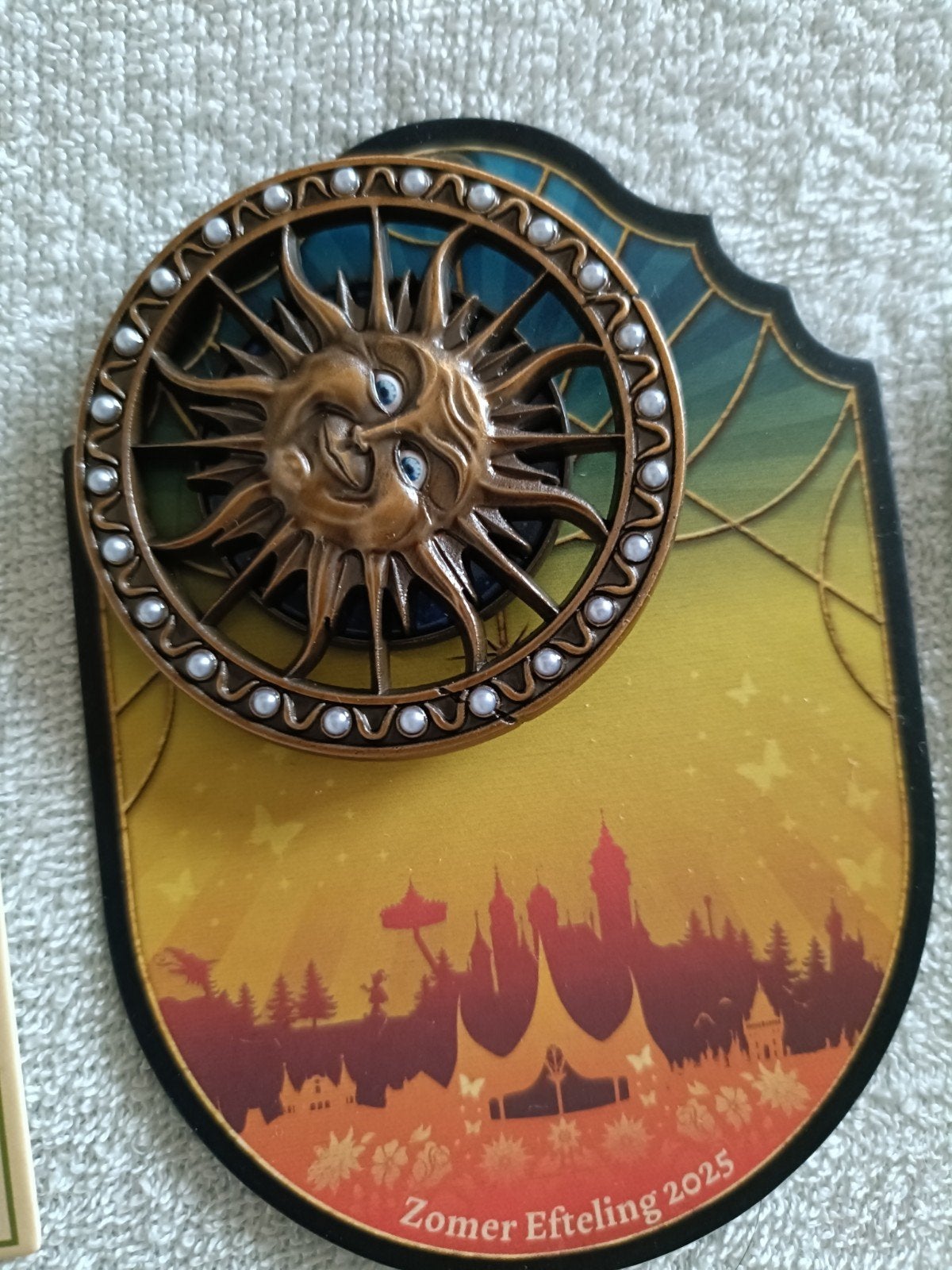 Efteling zomer pin, Verzamelen, Ophalen of Verzenden