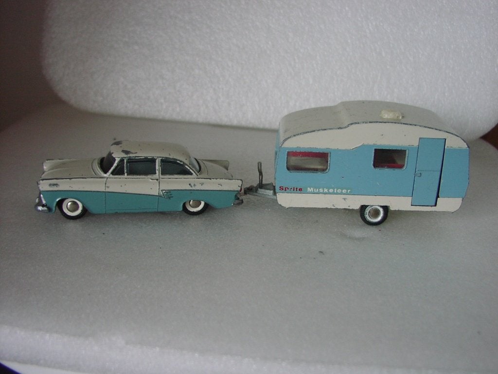 Tekno Taunus 17M met caravan Sprite Musketeer combinatie, Verzenden, Gebruikt, Auto, Overige merken