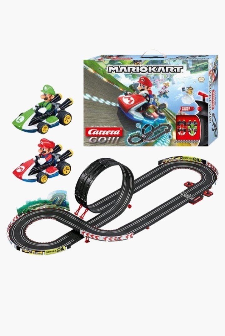 Carrera Go!!! Mario Kart Racebaan - Zo goed als nieuw, Ophalen, Racebaan, Carrera, Zo goed als nieuw