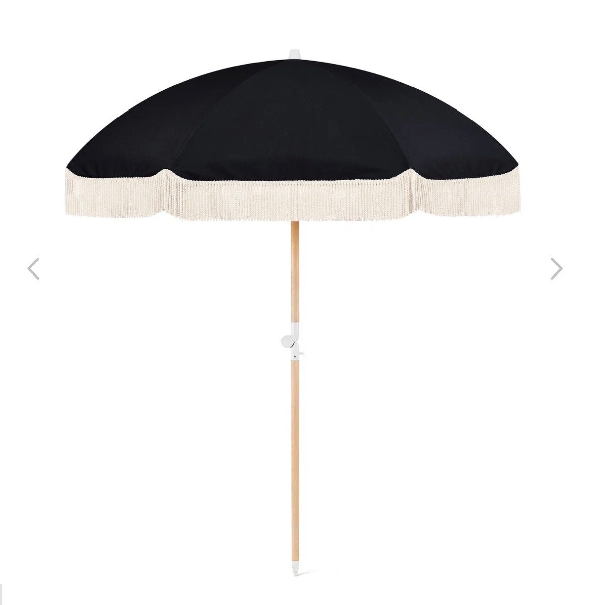 Black Sunday Supply Parasol - Met of zonder voet, Tuin en Terras, Parasols, Ophalen, Kantelbaar, Nieuw, 1 tot 2 meter