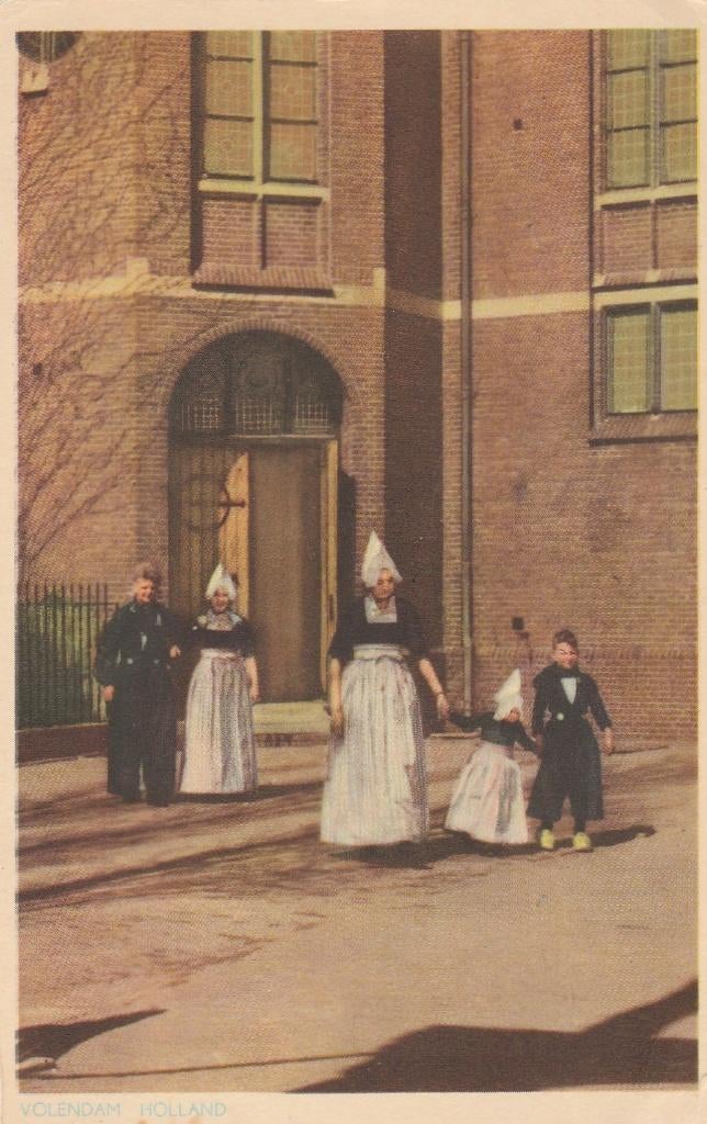 klederdracht- volendam, Ophalen of Verzenden, Voor 1920, Noord-Holland