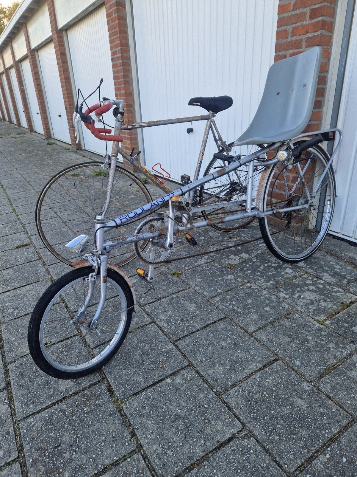 BARNFIND LIGFIETS+RACEFIETS UIT JAREN 80 BIEDEN VANAF €25, Ophalen, Jaren '60 of nieuwer