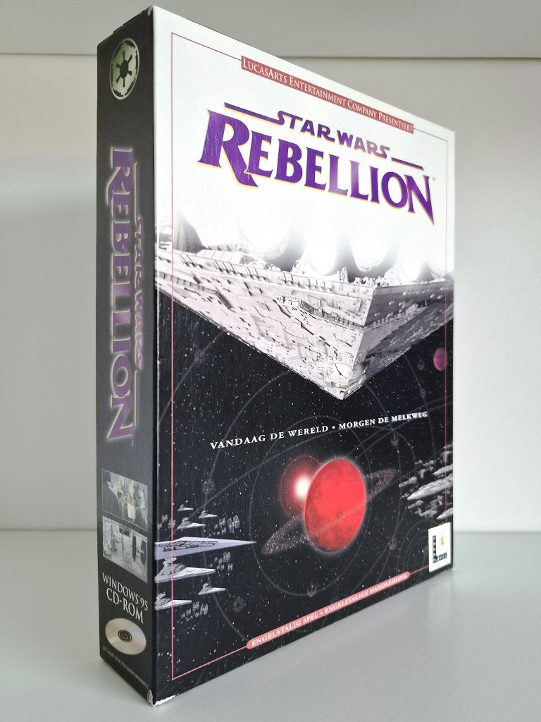 Star Wars: Rebellion - PC Big Box, 1 speler, Ophalen of Verzenden, Strategie en Constructie, Vanaf 12 jaar