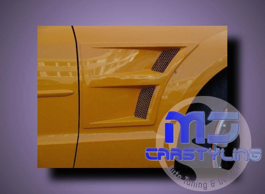 Ford Mustang - Luchthappers voorschermen, Ophalen of Verzenden, MJ-Carstyling, Info@mj-carstyling.net, Sibeliusstraat 81 5011JH Tilburg