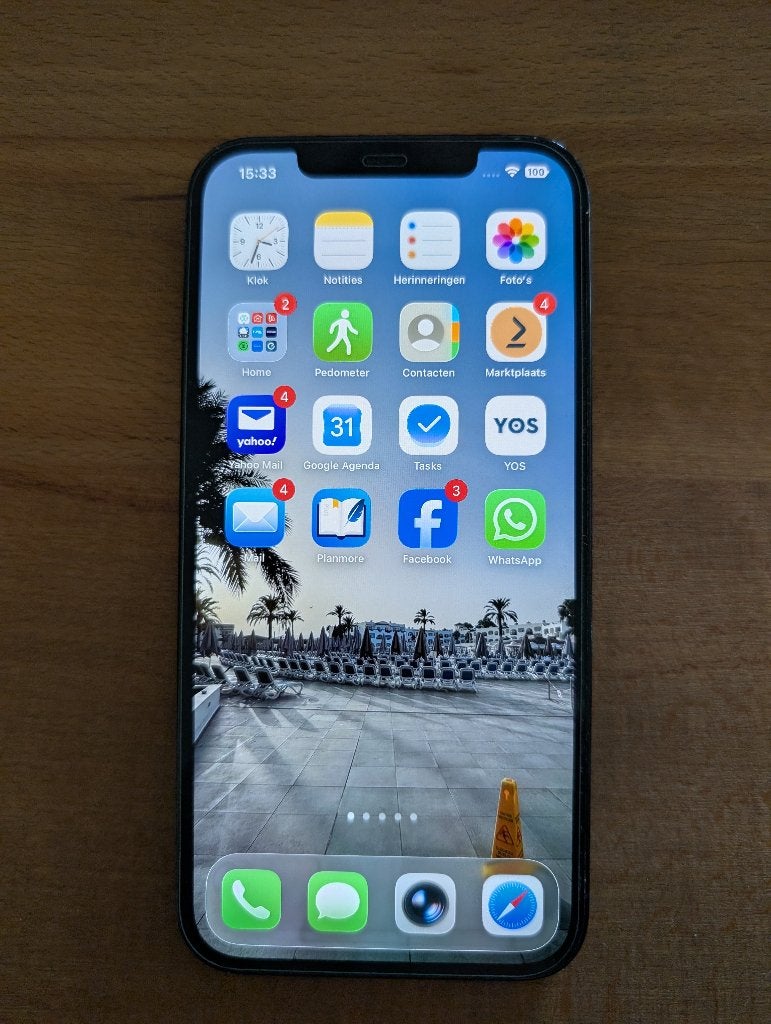 Mooie iPhone 12 Pro Max, Ophalen, 80 %, 128 GB, Blauw