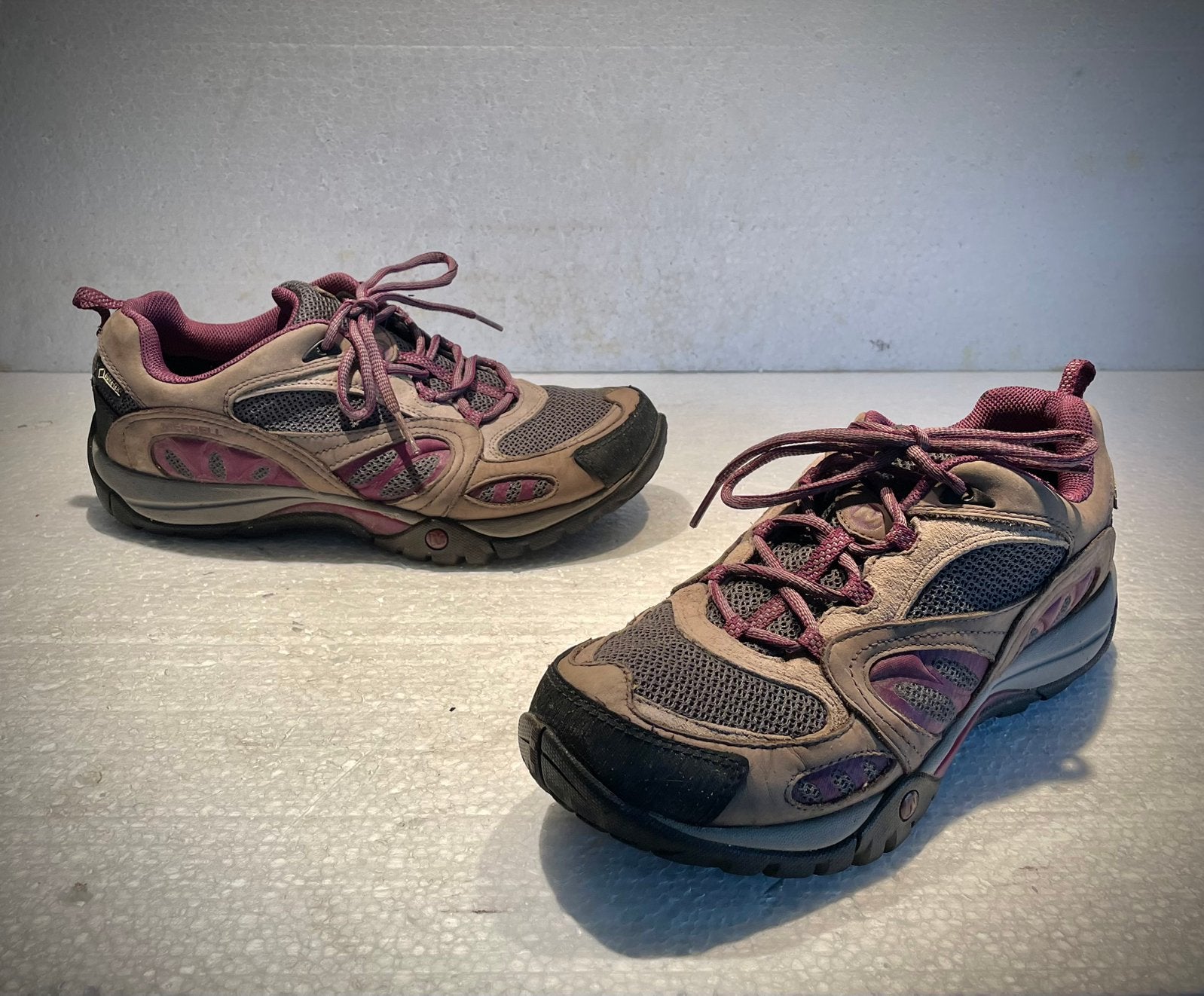 Merrell Goretex Air Cusion wandel schoenen bergschoenen 39, Ophalen of Verzenden, Bruin, Wandelschoenen