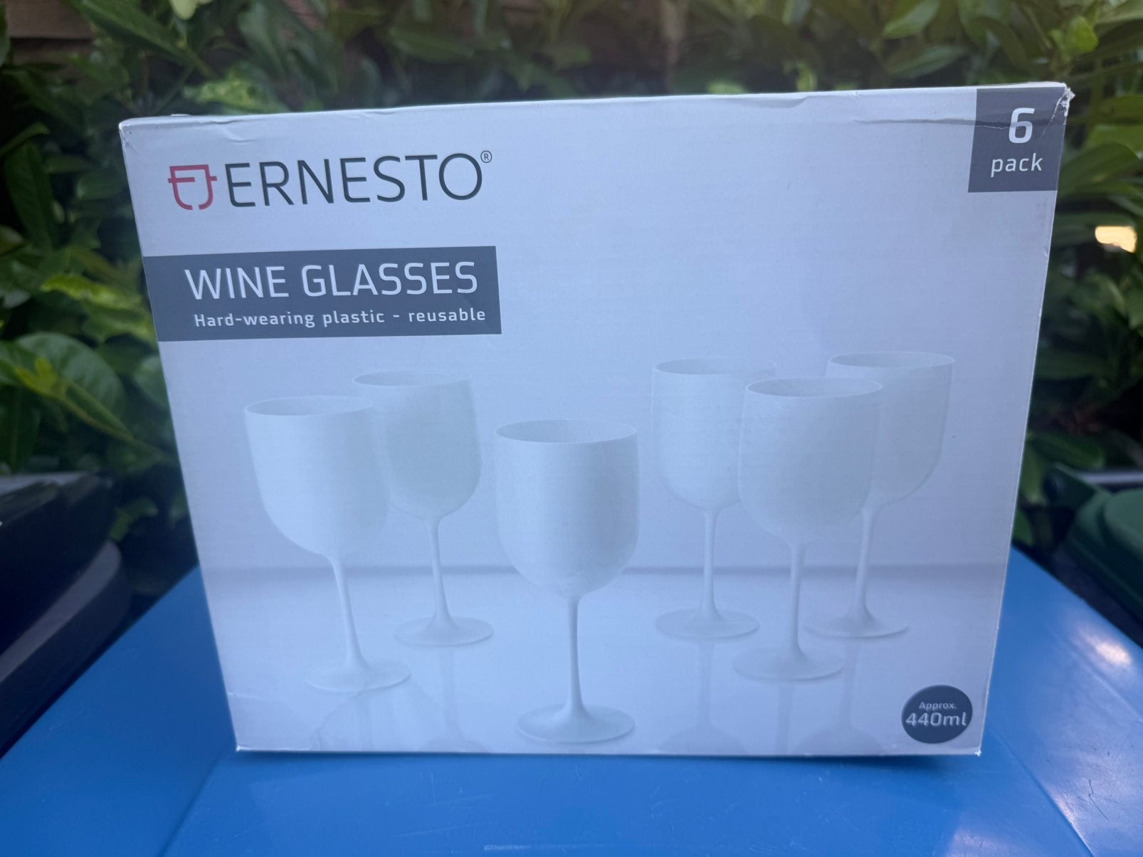 Zes gratis plastic wijnglazen, Verzamelen, Glas en Borrelglaasjes, Ophalen, Zo goed als nieuw, Overige typen