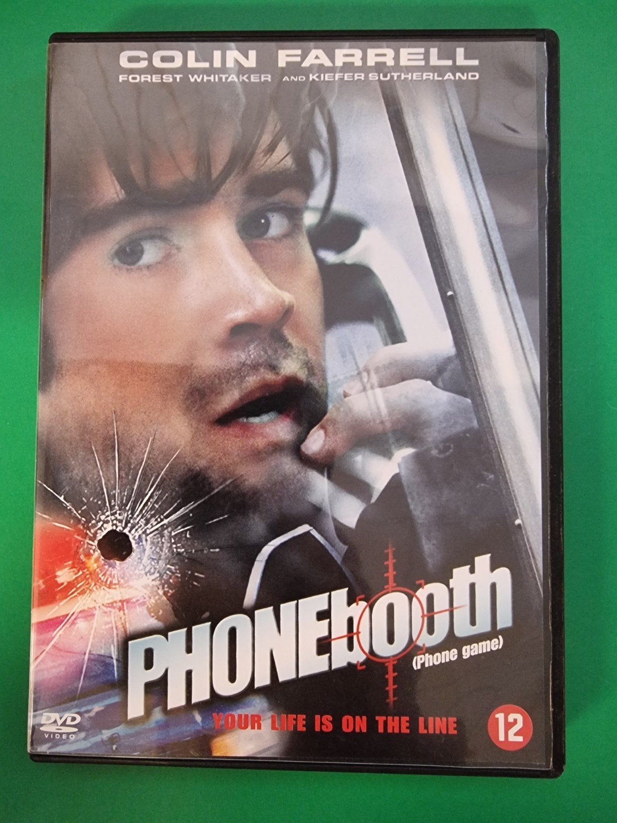 Phone Booth DVD - Spannende thriller met Colin Farrell, Psychologische thriller, Gebruikt, Ophalen of Verzenden, Vanaf 12 jaar