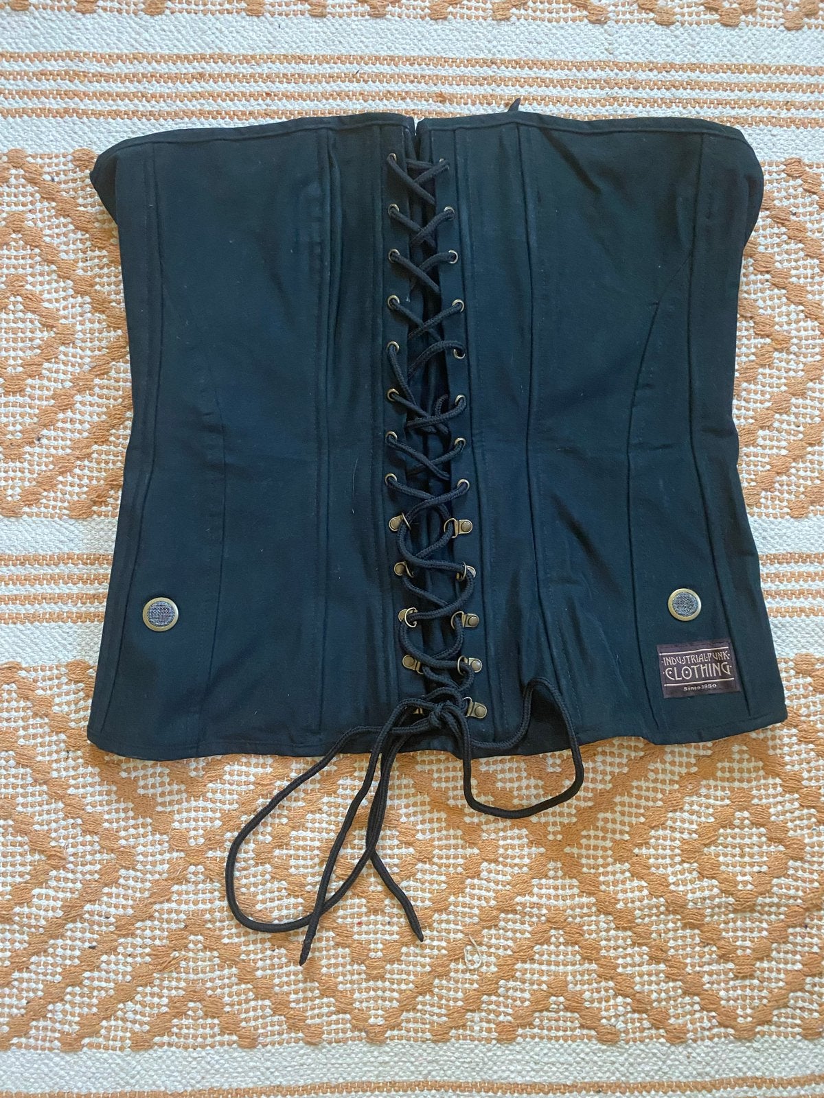 Alcatraz Gothic Steampunk Korset 2XL - Zo goed als nieuw, Kleding | Dames, Ophalen of Verzenden, Zo goed als nieuw