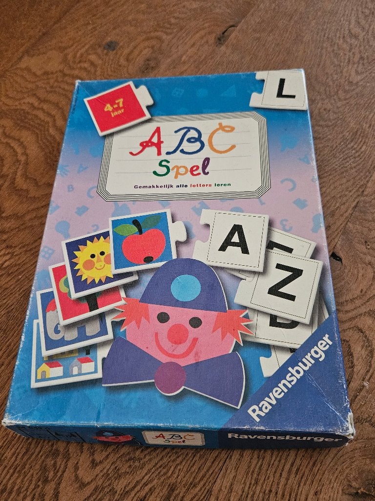 ABC spel, Kinderen en Baby's, Speelgoed | Educatief en Creatief, Ophalen of Verzenden, Zo goed als nieuw, Taal en Lezen